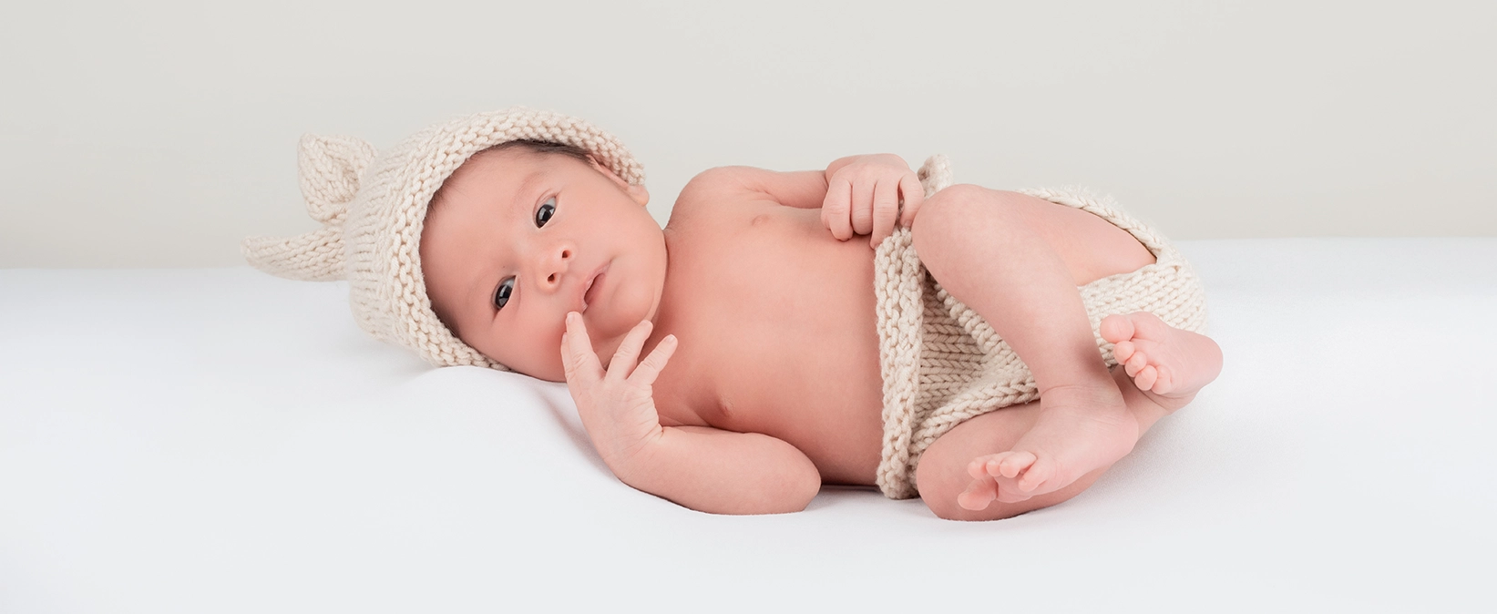 Bebé foto horizontal